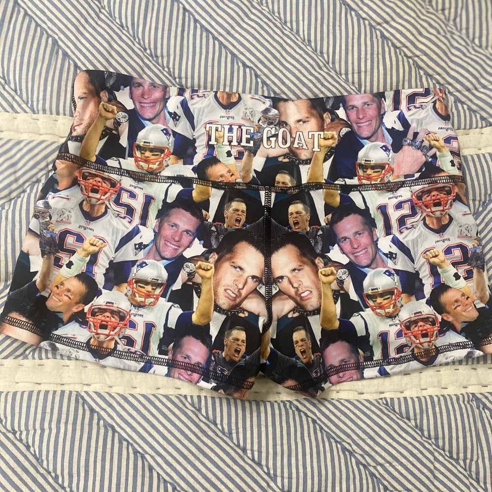 Tom Brady “GOAT” Workout Shorts (Size Medium)